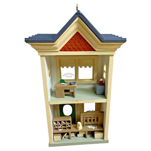 1989 Hallmark Nostalgic U.S. Post Office Ornament Vintage Christmas MIB - Picture 3 of 8